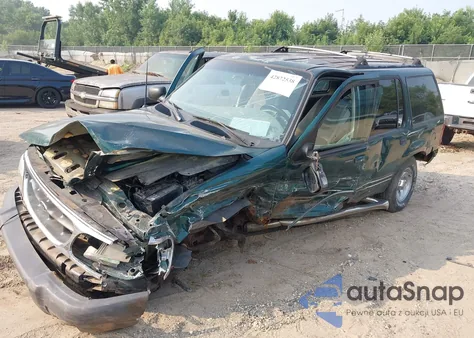 2000 Ford Explorer Xlt из США, поврежденный, VIN 1FMZU73E9YZB01682